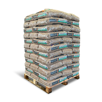 Zenith Piveteau Holzpellets – Palet met 72 zakken à 15 kg