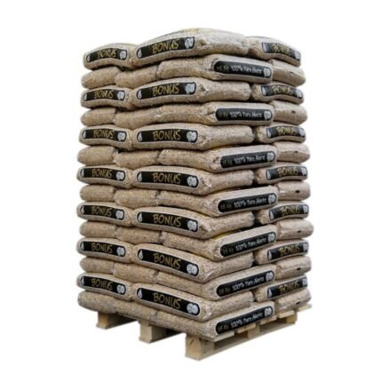 Pellet Excellent Pellets – Pallet weegt 65 zakken van 15 kg per stuk