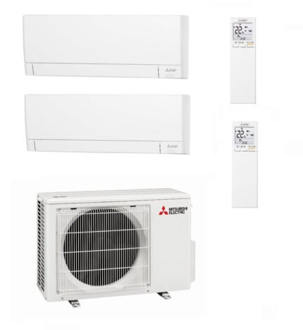 Mitsubishi Electric AY 25 + 25 Hyper Heating duo Multi-Split