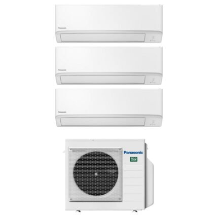 Panasonic TZ omvormer 10,4kW multi-split met 3 binnenunits